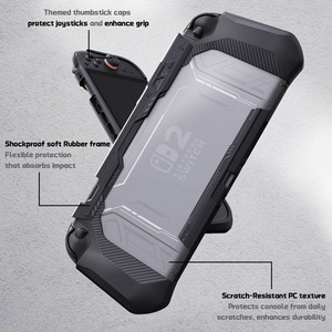 Coque de protection arrière avec poignées pour Switch 2 - OEM et ODM pris en charge - Product Image 4