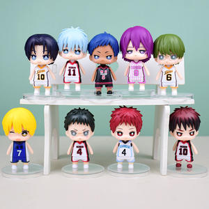 ตุ๊กตาบาสเก็ตบอลสุดน่ารัก9ชิ้น/เซ็ตตุ๊กตาอนิเมะ Kuroko tetsuya <span class=keywords><strong>Kagami</strong></span> Taiga Hyuga Junpei สำหรับเด็ก - Product Image 1