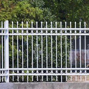 best selling products 2023 white wrought iron fence