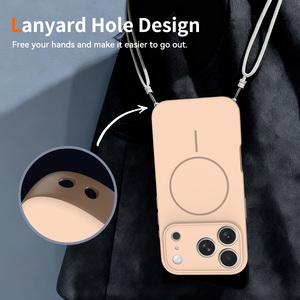 <span class=keywords><strong>Coque</strong></span> de téléphone antichoc à chargement sans fil en TPU+PC bicolore pour séries <span class=keywords><strong>12</strong></span>, 18 et S26, avec aimant fin de 2 mm d'épaisseur - Product Image 5