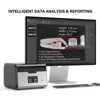 Analyseur de section transversale de fils de laboratoire avec système intégré de coupe, de meulage et d'imagerie, zoom 200X