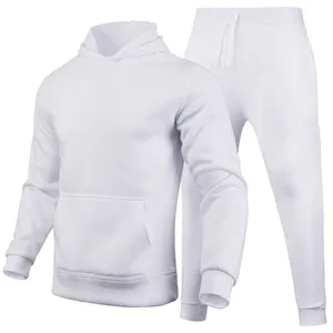 Mens Tracksuit Cotton Training Clothes Sweat Suit Wholesale Jogging Track Suits High Quality Customized BSCI Long Sleeve Adults