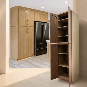 USA Warehouse & Vietnam Factory Supply RTA Cabinet | White Oak Kitchen Cabinets For US Renovation Project | Tall Pantry Cabinet - Product Image 1