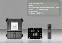 Fabricant de cartes de circuits imprimés, composant électronique certifié RU, contrôleur de ventilateur BLDC HND2045F avec télécommande de panneau LD62ET