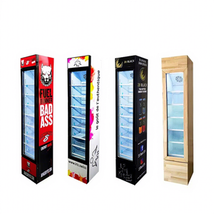 Meisda SC105B botella de cerveza de una sola Puerta de vidrio delgado jugo bebida fría pantalla <span class=keywords><strong>vertical</strong></span> <span class=keywords><strong>nevera</strong></span> de bebidas - Product Image 1