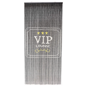 Rideau perlé en bambou fait à la main design personnalisé qualité supérieure prix bon marché rideau de porte en bambou perlé rideaux de perles en bois suspendus - Product Image 1