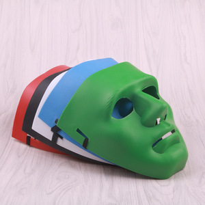 Máscara Facial Completa <span class=keywords><strong>de</strong></span> Hip-Hop B-Boy <span class=keywords><strong>para</strong></span> <span class=keywords><strong>Halloween</strong></span>, <span class=keywords><strong>para</strong></span> <span class=keywords><strong>Hombres</strong></span> y Niños, Material Plástico, Máscara DIY <span class=keywords><strong>para</strong></span> Fiesta <span class=keywords><strong>de</strong></span> Baile - Product Image 1