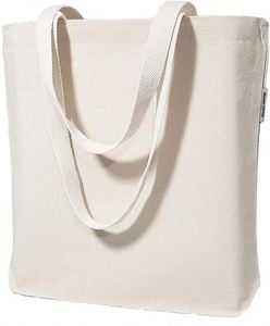 Bolsa de Algodón Grande de Color Sólido, Reciclada, Ecológica, con Logotipo Personalizado, al por Mayor, Promocional, Publicitaria, para Compras - Product Image 5