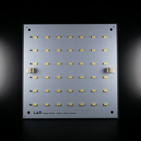 OEM & ODM 10-40W Lampe de jardin LED Samsung, conception et assemblage de PCB en aluminium simple face, PCBA