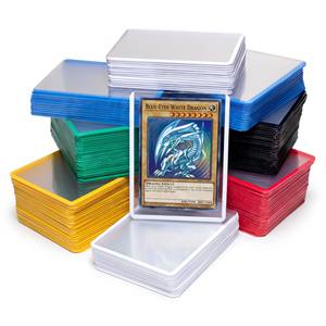 JIN OU Rainbow Edge Toploader 3"x4" Porte-cartes de collection de taille standard, lot de 25 pièces pour collectionneurs - Product Image 5