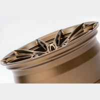 Jantes WHEELBOSS, directement de l'usine, jantes pour voitures particulières, jantes bronze décalées, PCD 5x112