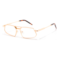 Monturas de Gafas Graduadas Rectangulares Ligeras para Hombre y Mujer, Montura con Logotipo Personalizado para Gafas Ópticas