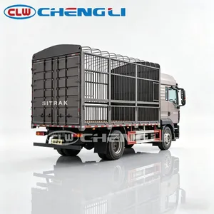 Camión de Transporte de Ganado Sinotruk 4X2 18t, Vehículo Transportador de Ganado, Remolque para Transporte de Cerdos y Ovejas - Product Image 4