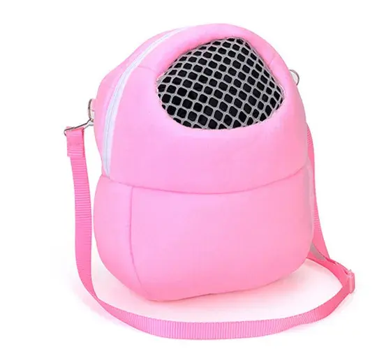 Small Pet Carrier Rabbit Cage Hamster Travel Warm Bags Guinea Pig Carry Pouch Bag Breathable Pet Cage