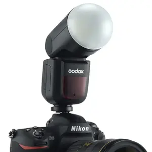 Godox V1 Flash v1c/n/S TTL HSS Speedlite Flash cho Canon Nikon Sony Máy ảnh Ánh sáng đèn flash