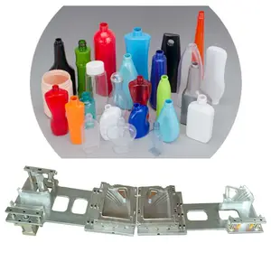 Molde de botella de soplado, diseño y fabricación, aplicable con máquina de molde de botella automática completa