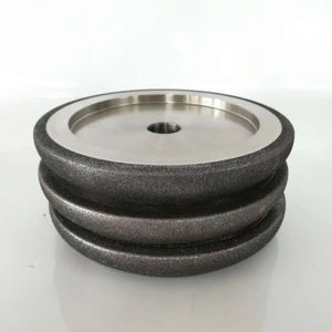 Rueda de sierra de cinta CBN, muela abrasiva de diamante de unión de resina, rueda CBN de grano 350 para aleación a base de cobalto, molienda de corte 12R4 - Product Image 2