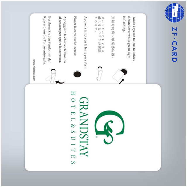 MIFARE(R) DESFire(R) EV2 2K/4K/8K Blank Printable RFID Hotel Key Card ISO14443A for Access Control