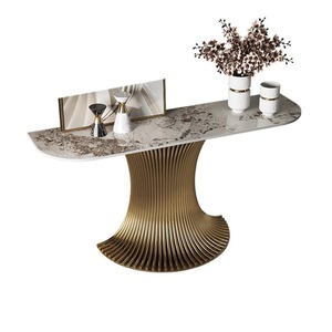 Table <span class=keywords><strong>console</strong></span> simple, moderne et luxueuse, <span class=keywords><strong>meuble</strong></span> de villa de <span class=keywords><strong>petite</strong></span> taille avec porte, porche, armoire, vue en bout - Product Image 5