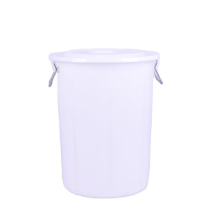 כחול פלסטיק חביות עם מכסים-100L - Product Image 3