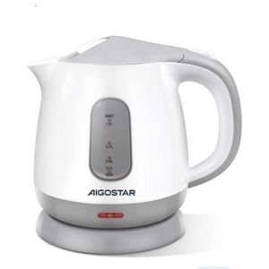 Aigostar Plastic Cordless Electric <b>Kettle</b> 1.1L <b>Water</b> Level Indicator Automatic Shut-Off Boil-Dry Protection for Household Use - Product Image 1