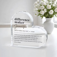 Plaque souvenir personnalisée en acrylique pour la retraite, cadeau pour les employés, les enseignants, les collègues, cadeau de remerciement