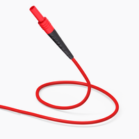 ETA4164S prix usine 1 paire 4mm Double extrémités fils de test en silicone câble