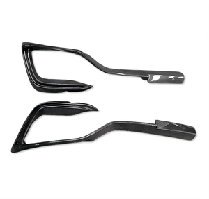 Nuevo Marco de Fibra de Carbono Genuina para Faros Antiniebla Delanteros con Adhesivo de Alerón y Gancho de Remolque para <span class=keywords><strong>BITURBO</strong></span> 2014-2017, Reemplazo Encajable - Product Image 2