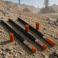 Tige de forage filetée R32 et outils de forage de roche à bouton R32 pour l'exploitation minière, le forage de tunnels, les carrières et le forage de roches dures