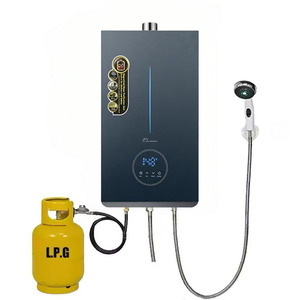 <span class=keywords><strong>Calentador</strong></span> de Agua a <span class=keywords><strong>Gas</strong></span> Eléctrico Silencioso y Cómodo de 24kW, Montado en la Pared, con Intercambiador de Calor de Cobre, <span class=keywords><strong>sin</strong></span> Tanque, con Temperatura Constante, para GLP/Propano - Product Image 2