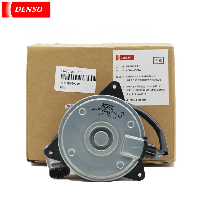 DENSO Condenser Fan Motor 263500-6180 16363-23010 for Toyota Camry