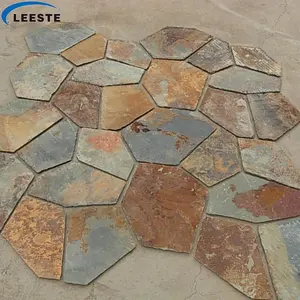 Chinese Onregelmatige Vormige Slate Tegels Fly Steen Plavuizen Lowes Voor Straatsteen