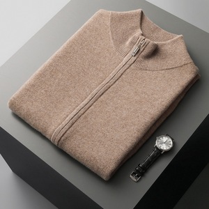 <span class=keywords><strong>Gilet</strong></span> da <span class=keywords><strong>uomo</strong></span> in <span class=keywords><strong>lana</strong></span> 100% per autunno inverno traspirante O collo con cerniera senza maniche in <span class=keywords><strong>lana</strong></span> spessa - Product Image 4