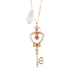 Anime Kinomoto Sakura Magic Wand Love Transformation Prop <span class=keywords><strong>Sailor</strong></span> <span class=keywords><strong>Moon</strong></span> Necklace Tsukino Usagi Pendant - Product Image 6