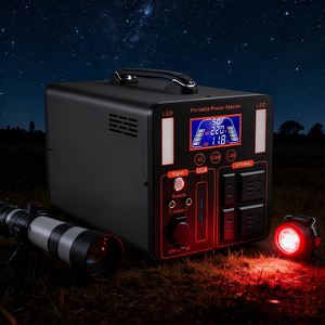 En stock : Station d'alimentation portable 1080Wh 1200W à onde sinusoïdale pure avec batterie lithium-ion MPPT pour le camping en extérieur et - Product Image 2