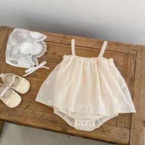 Engepapa Zomer Baby Rompertje Zonder Mouwen, Katoenen Mode Baby Meisjes Jumpsuit, Baby Meisjes Kleding - Product Image 3