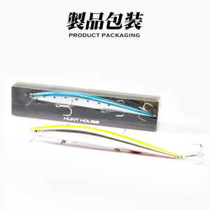 Leurre de pêche en gros 175mm 34g, leurre minnow coulant, appât dur, leurre artificiel, wobbler, appât <span class=keywords><strong>pour</strong></span> <span class=keywords><strong>la</strong></span> pêche au bar - Product Image 6