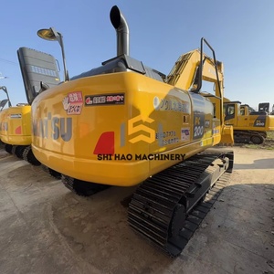 โรงงานจำหน่ายรถขุดไฮดรอลิกตีนตะขาบ Komatsu PC200-8 แท้ ขนาด 20 ตัน พร้อมเครื่องยนต์และปั๊ม รถจักรกลก่อสร้างมือสอง - Product Image 1