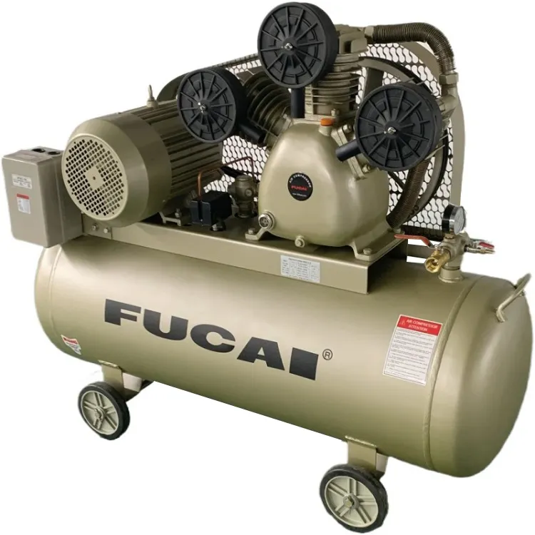 FUCAI fábrica fornecimento direto alta qualidade 3 cilindro 20hp 15kw 8bar pistão ar compressor