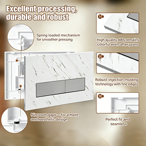 Panel de Accionamiento para Inodoro, Botón de Descarga, Compatible con Cisterna Empotrada Geberit - Product Image 3