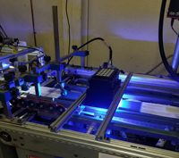 Lampe LED UV refroidie par air pour la sérigraphie
