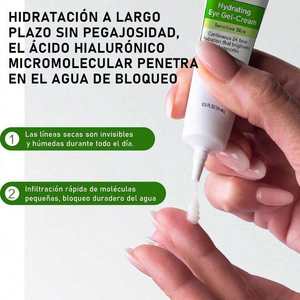 Crema hidratante en gel para ojos con ácido hialurónico para pieles sensibles 0.5 Fl Oz (14 ml) - Product Image 6