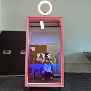 Cabina de Fotos Dongyue Box Camana Magic Mirror, Diseño M09 Shezen, Estilo Europeo, Juego de Madera Grande, Pequeño, para Instagram, Kit de 70 Piezas - Product Image 5