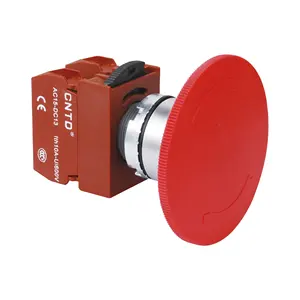 CNTD C2PNKM4 interruttore a pulsante illuminato selettore rotante impermeabile auto-resettamento fermo momentaneo 10A avvio emergenza