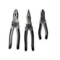 Ensemble de pinces universelles multi-outils en acier de qualité industrielle TIANMA - Personnalisable OEM, pinces à main 3 pièces