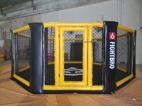 Équipement d'arts martiaux Cage de ring de boxe de plancher de MMA à vendre ring de boxe utilisé par octogone commercial de MMA