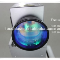 Nouvelle lentille F Theta Focuslaser pour machine de marquage laser à fibre, composants en aluminium, verre optique, longueur d'onde 1064 nm, alignement de la fibre