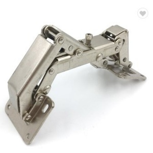 Bisagras de gabinete de alta resistencia sin marco de 170 grados con cierre suave y amortiguador oculto Lazy Susan para gabinetes de esquina de cocina y sala de estar - Product Image 2