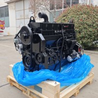 Moteur diesel d'origine Cummins QSM11, 6 cylindres, 24 soupapes, assemblage moteur Cummins QSM11 ISM11 M11 pour excavatrice, chargeuse