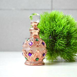 Flacon de <span class=keywords><strong>parfum</strong></span> en verre de style arabe ancien de haute qualité, vide, écologique, recyclable, 15 ml, pour huile essentielle - Product Image 3